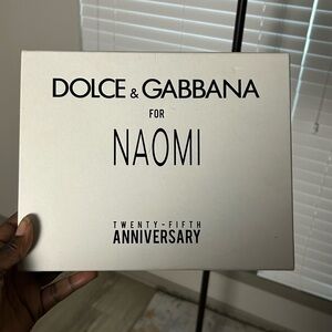 Dolce & Gabbana Naomi Campbell 25thAnniversary Box